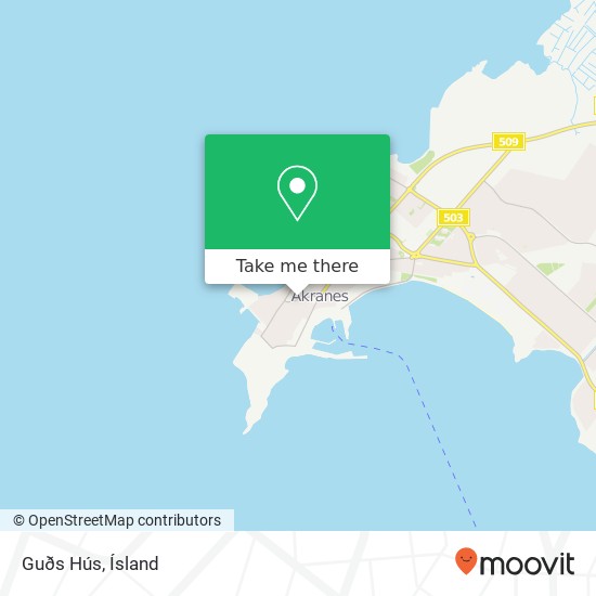 Guðs Hús map