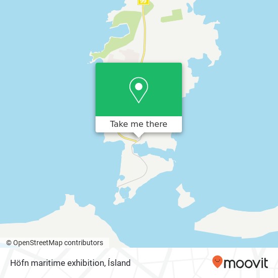 Höfn maritime exhibition map
