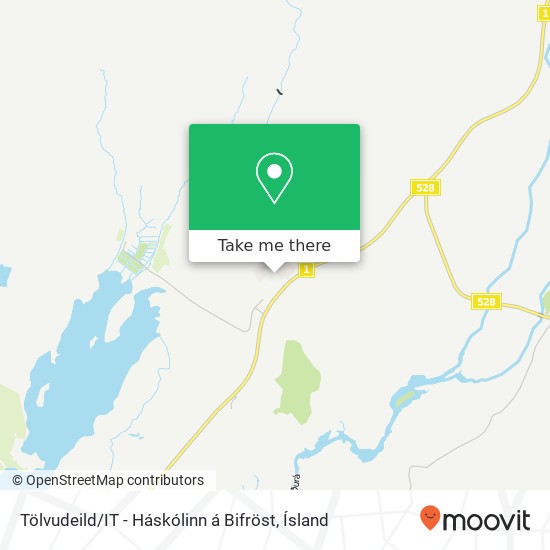 Tölvudeild / IT - Háskólinn á Bifröst map