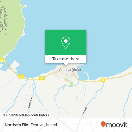 Northern Film Festival map