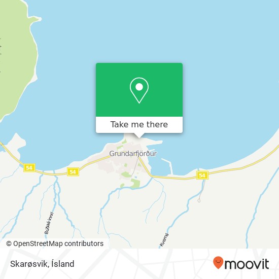 Mapa Skarøsvik
