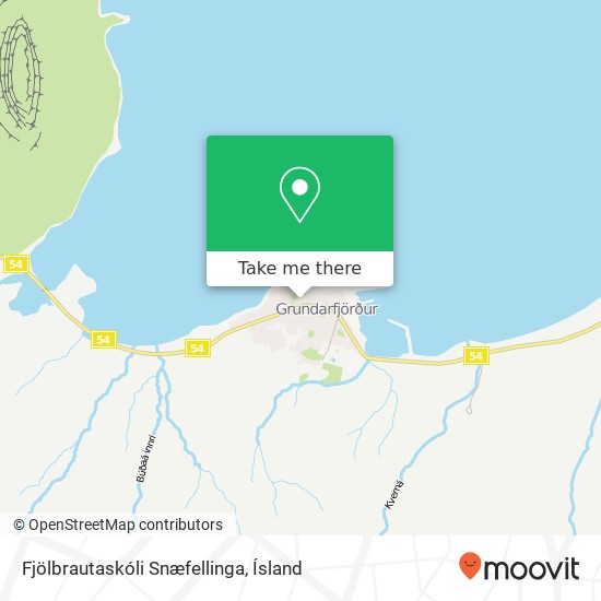 Mapa Fjölbrautaskóli Snæfellinga