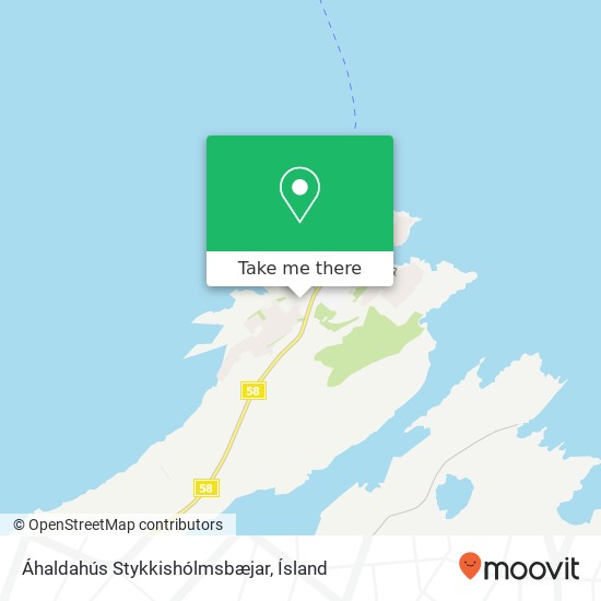 Áhaldahús Stykkishólmsbæjar map