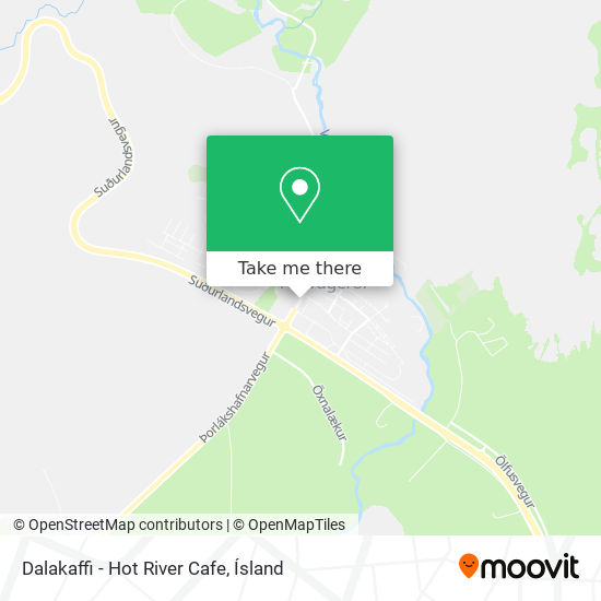 Dalakaffi - Hot River Cafe map