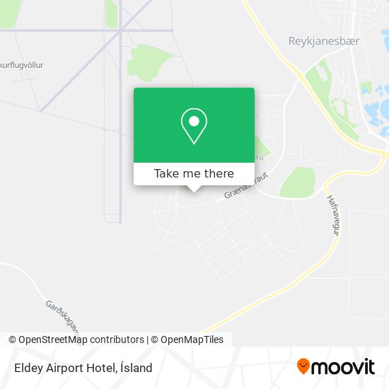 Eldey Airport Hotel map