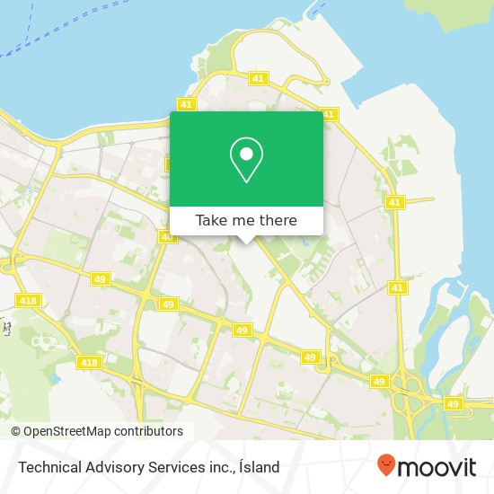 Technical Advisory Services inc. map