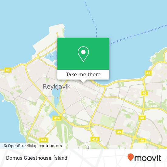 Domus Guesthouse map