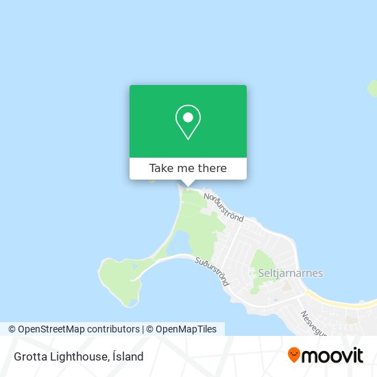 Grotta Lighthouse map