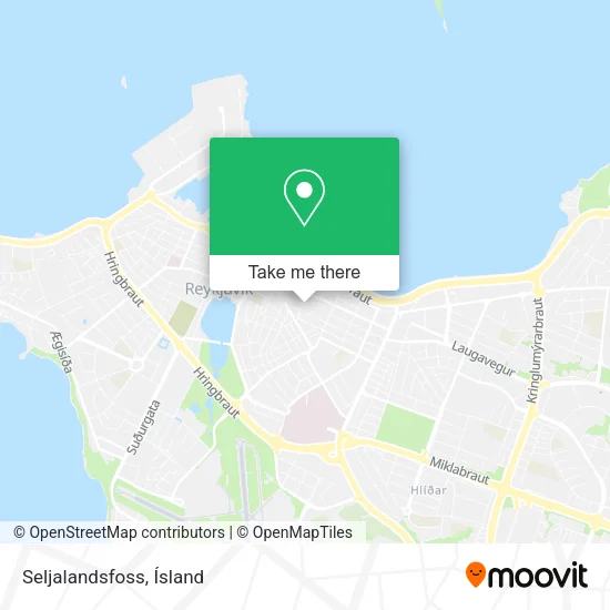 Seljalandsfoss map