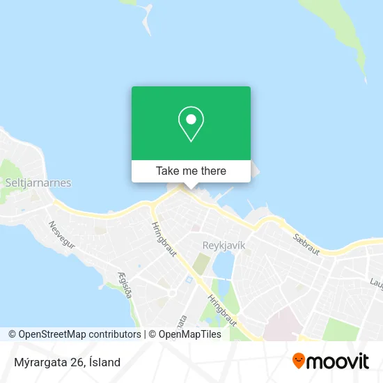 Mýrargata 26 map