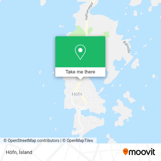 Höfn map