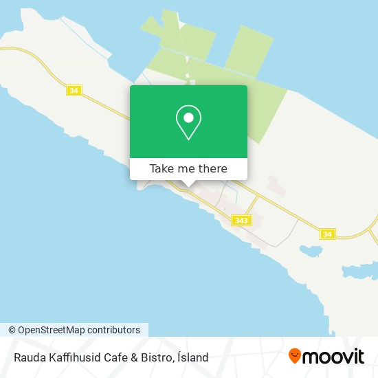 Mapa Rauda Kaffihusid Cafe & Bistro