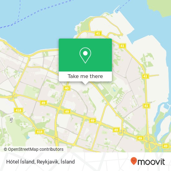 Hótel Ísland, Reykjavik, Ármúli 9 108 Reykjavíkurborg map