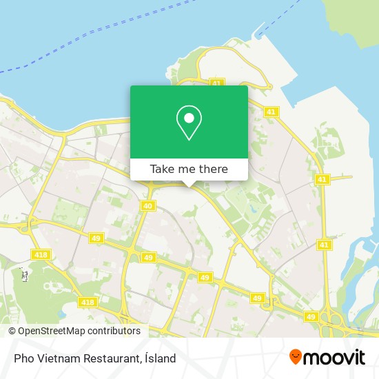 Pho Vietnam Restaurant map