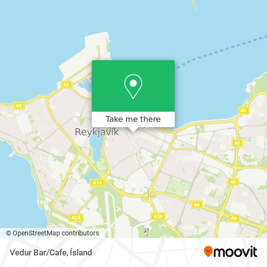 Mapa Vedur Bar/Cafe