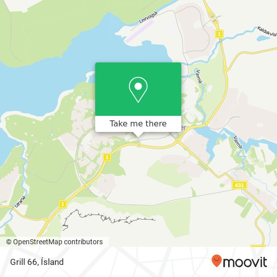 Grill 66, Langitangi 1 270 Mosfellsbær map