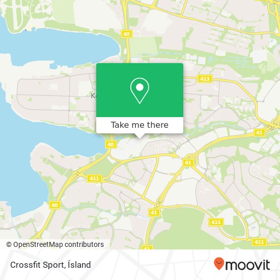 Crossfit Sport map