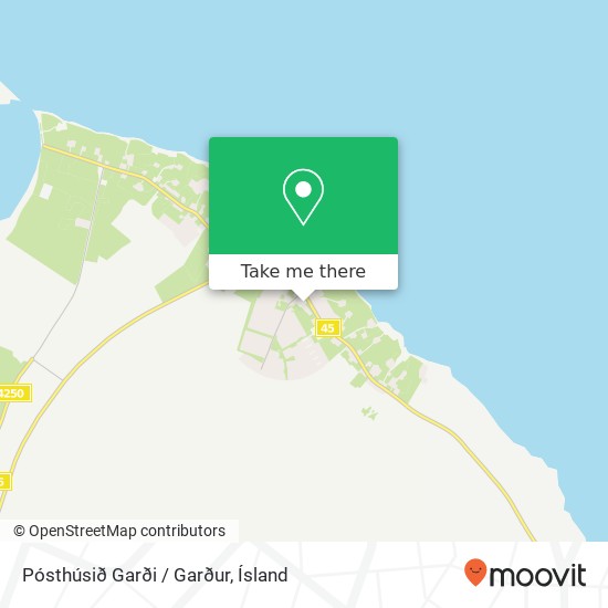 Pósthúsið Garði / Garður map