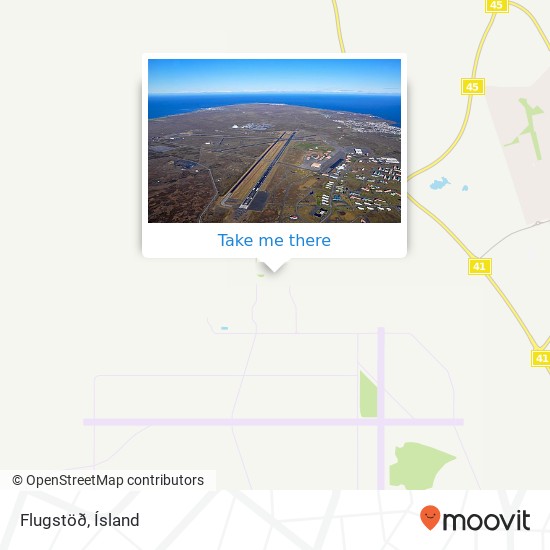 Flugstöð map