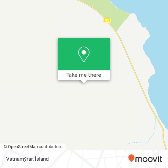 Mapa Vatnamýrar