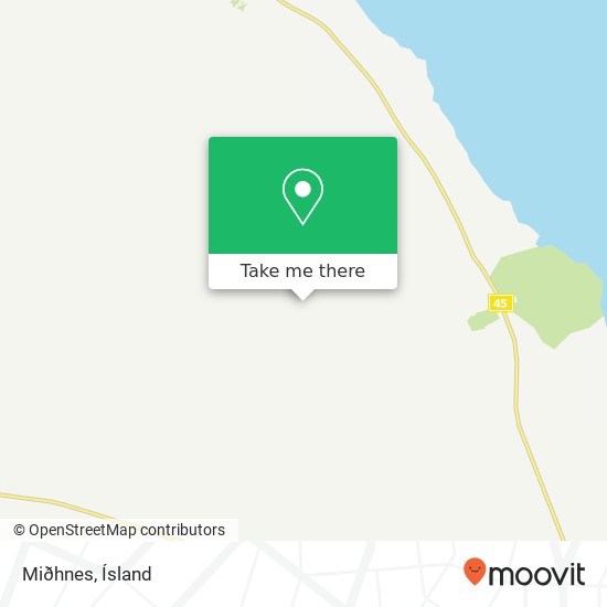 Miðhnes map