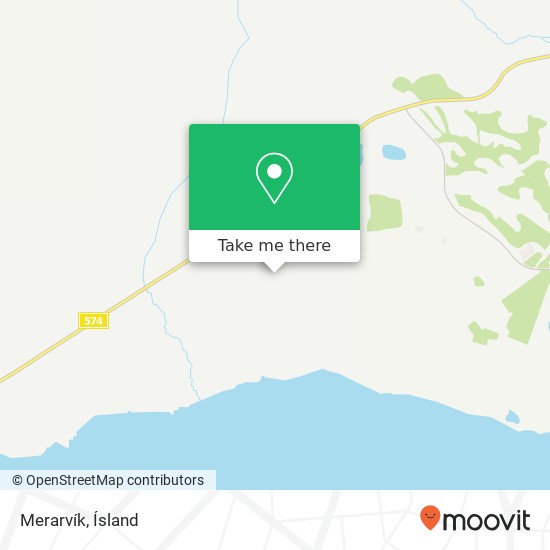 Mapa Merarvík