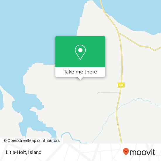 Mapa Litla-Holt
