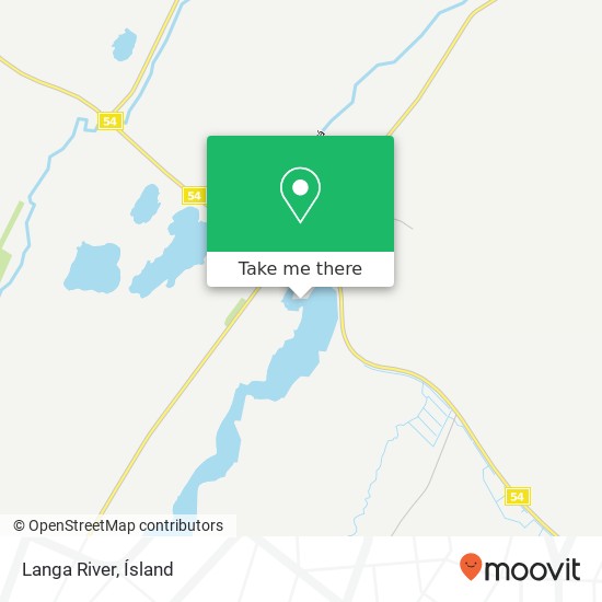 Langa River map