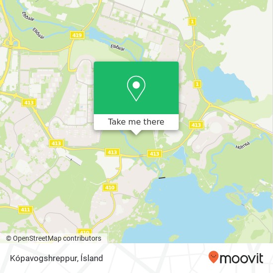 Kópavogshreppur map