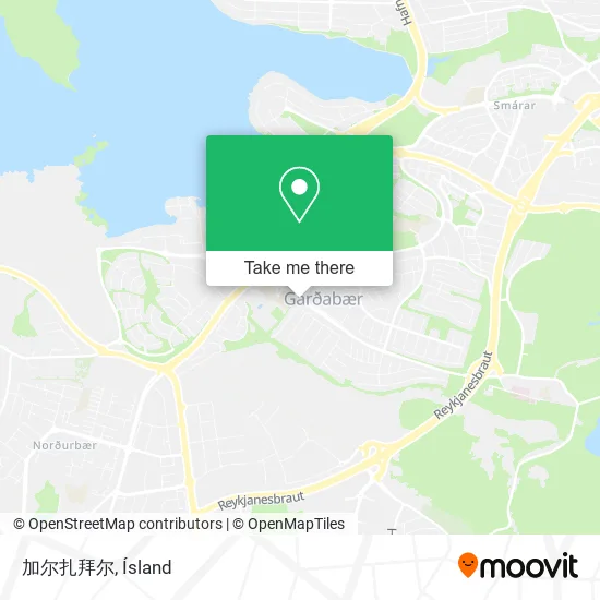 加尔扎拜尔 map