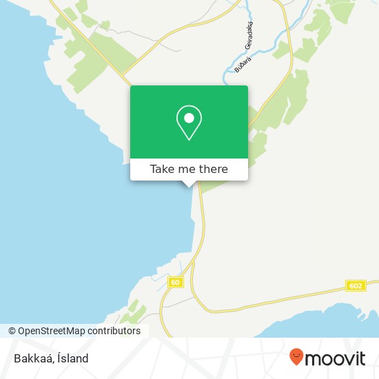 Bakkaá map