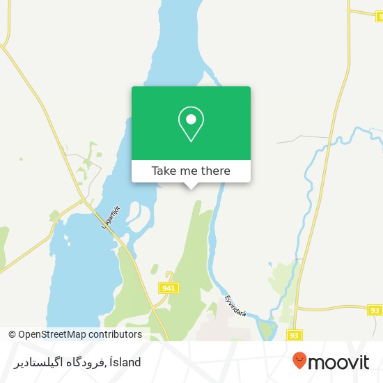 فرودگاه اگیلستادیر map