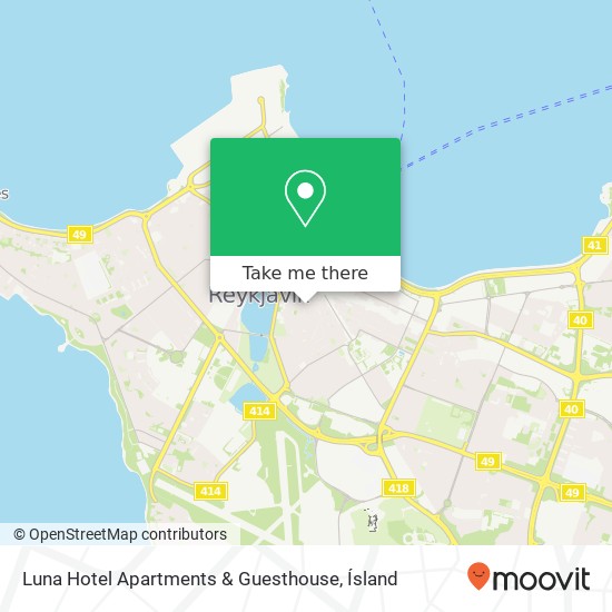 Luna Hotel Apartments & Guesthouse map