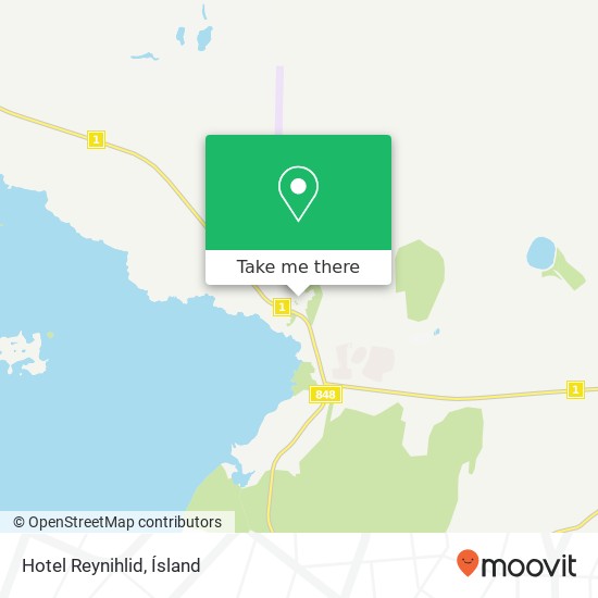 Hotel Reynihlid map