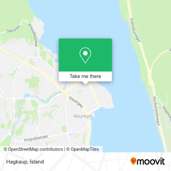 Hagkaup map
