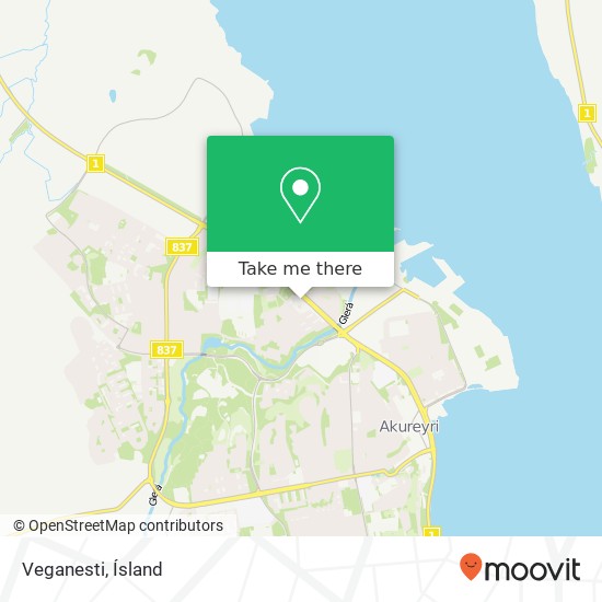 Veganesti map