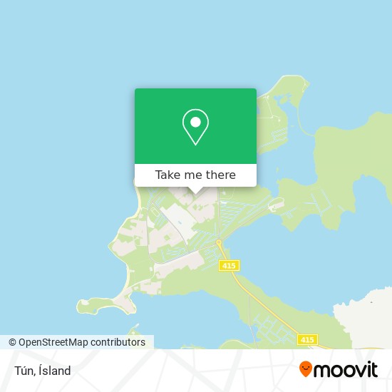 Mapa Tún