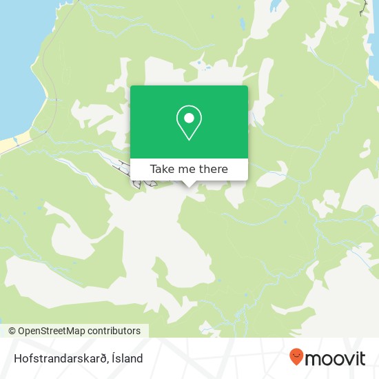 Hofstrandarskarð map