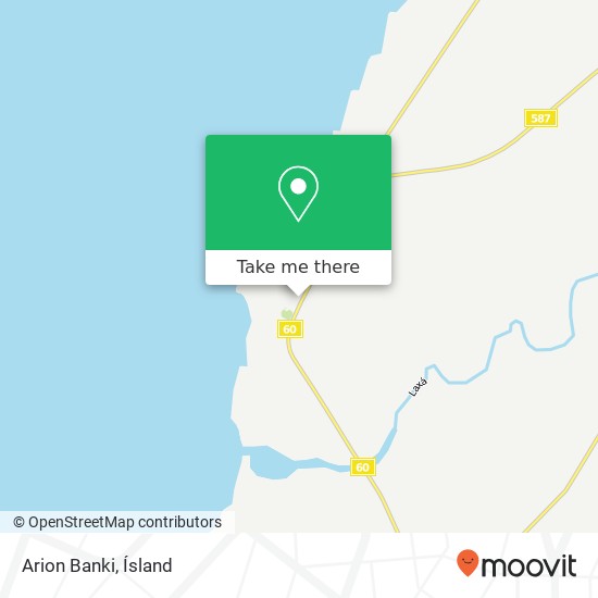 Arion Banki map