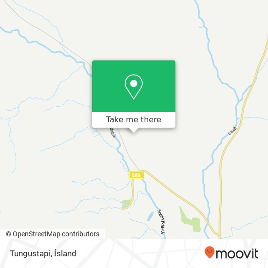 Mapa Tungustapi
