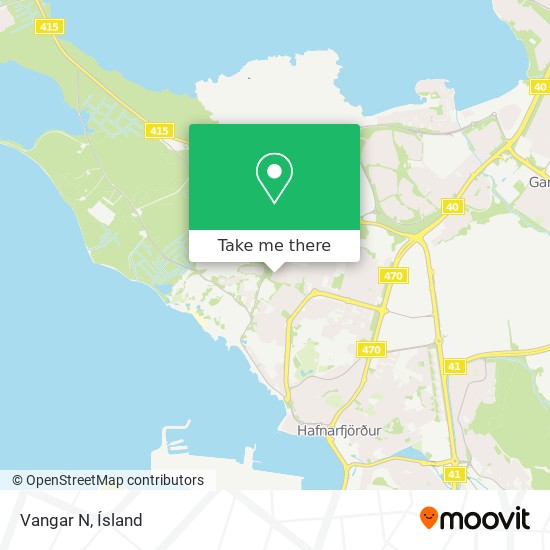 Vangar N map