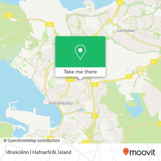 Iðnskólinn Í Hafnarfirði map