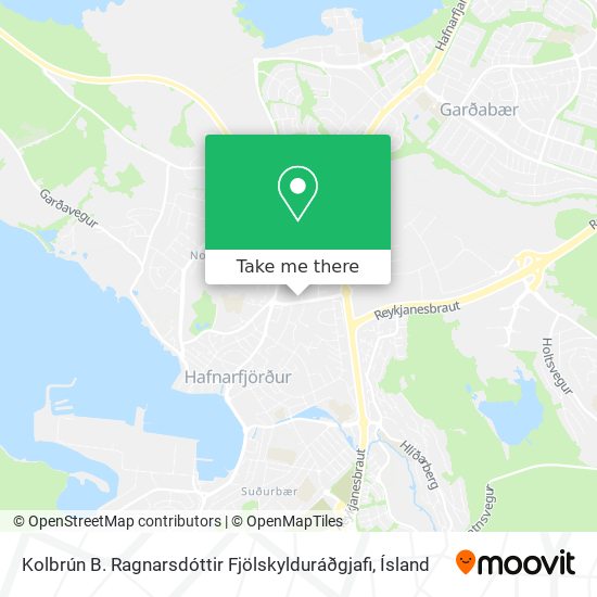 Kolbrún B. Ragnarsdóttir Fjölskylduráðgjafi map