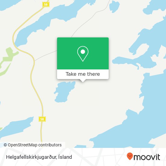 Helgafellskirkjugarður map