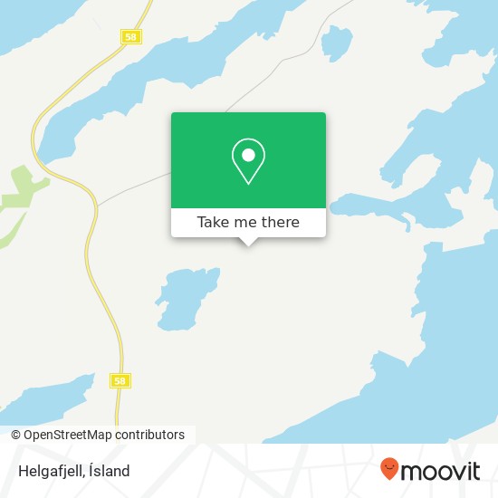 Helgafjell map