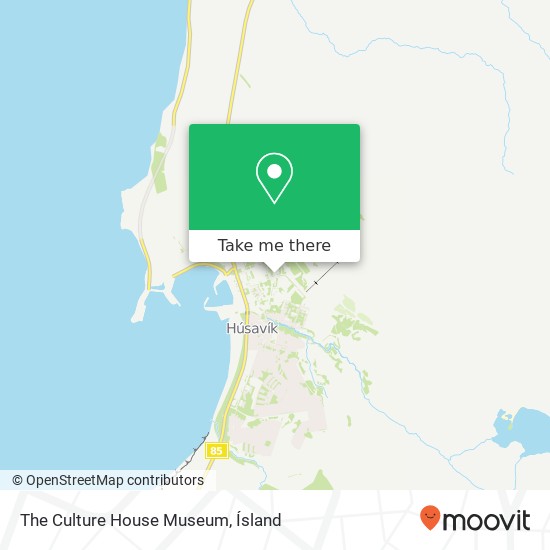 The Culture House Museum map