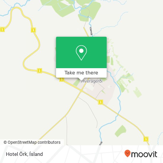 Hotel Örk map