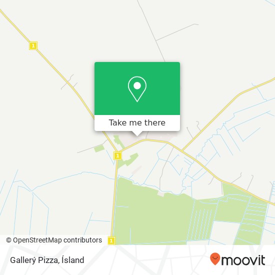 Gallerý Pizza map