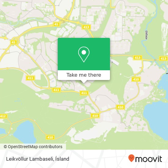 Leikvöllur Lambaseli map