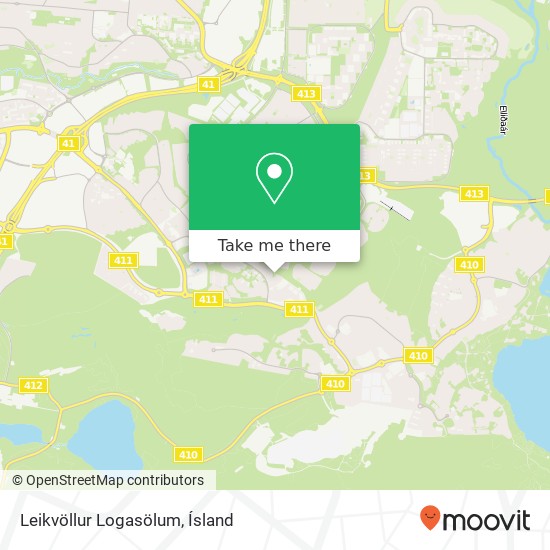 Mapa Leikvöllur Logasölum